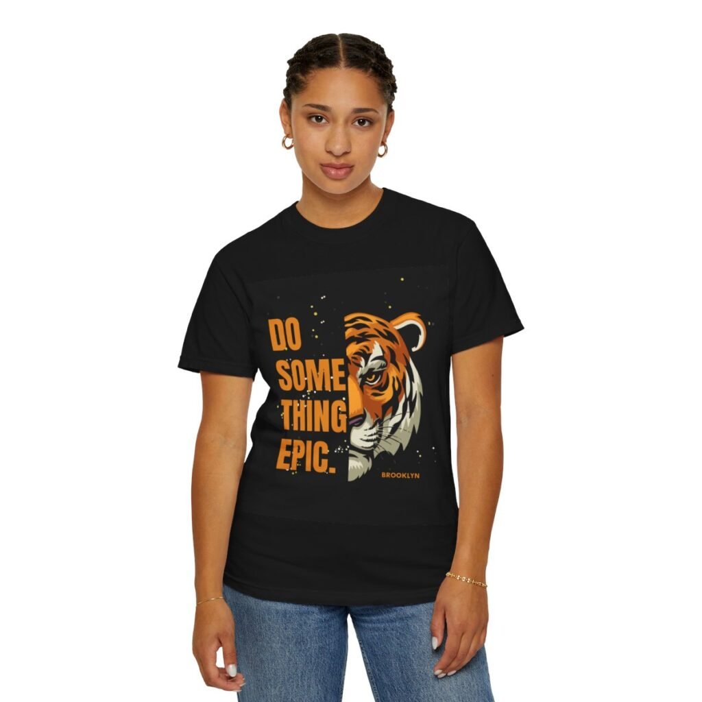 Home unisex garment dyed t shirt (3)